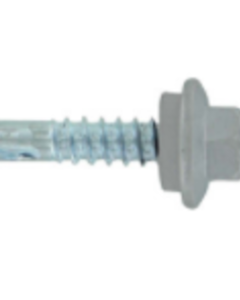 Screw, 5.5mm x 25mm, Hex. Washer Head, SDF, w/Neoprene, AshG